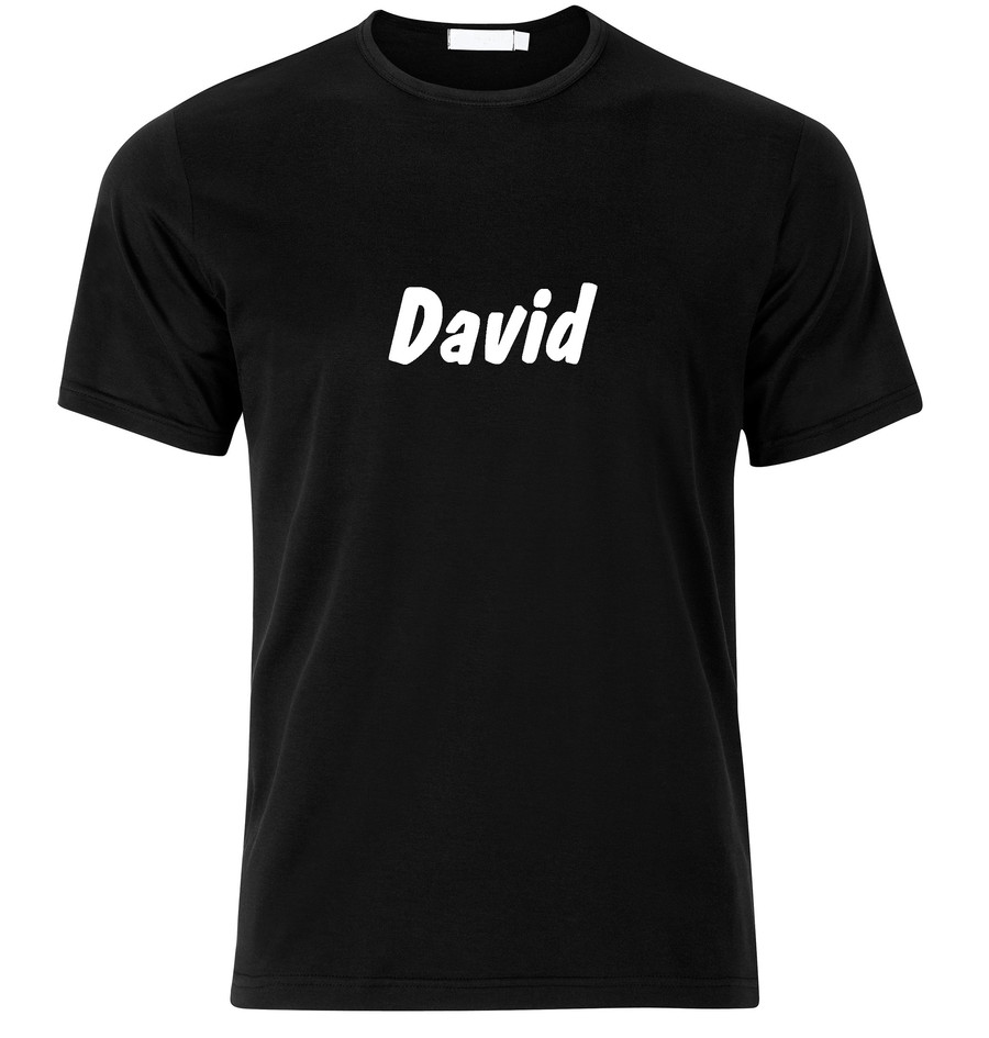 T-Shirt David Namenshirt