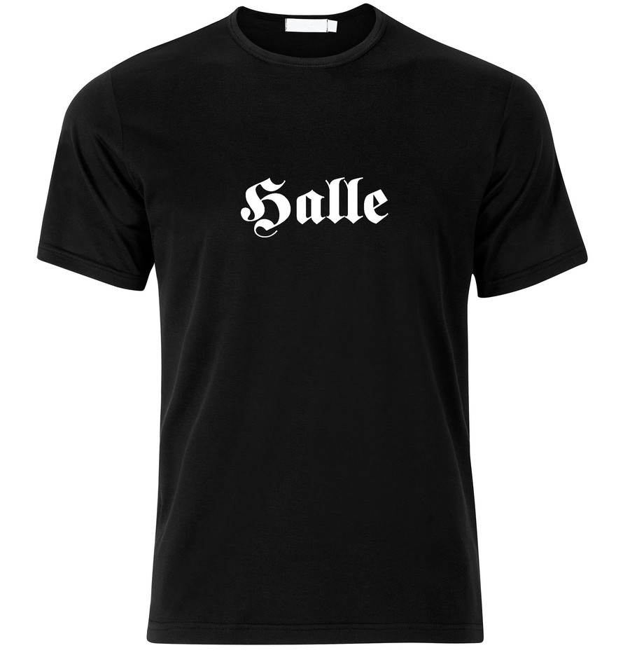 T-Shirt Halle Fraktur