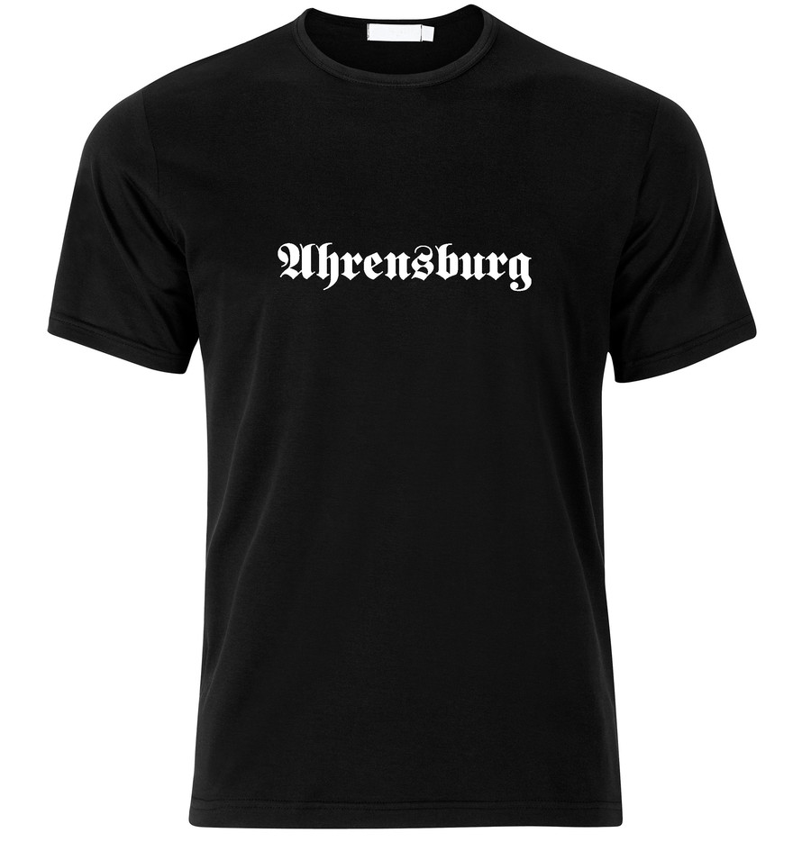 T-Shirt Ahrensburg Fraktur