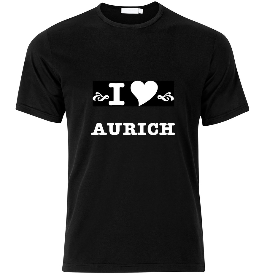 T-Shirt Aurich I love