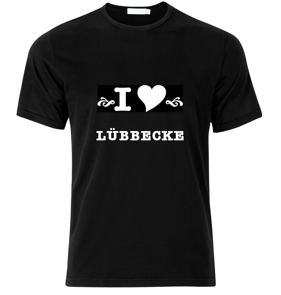 T-Shirt Lübbecke I love