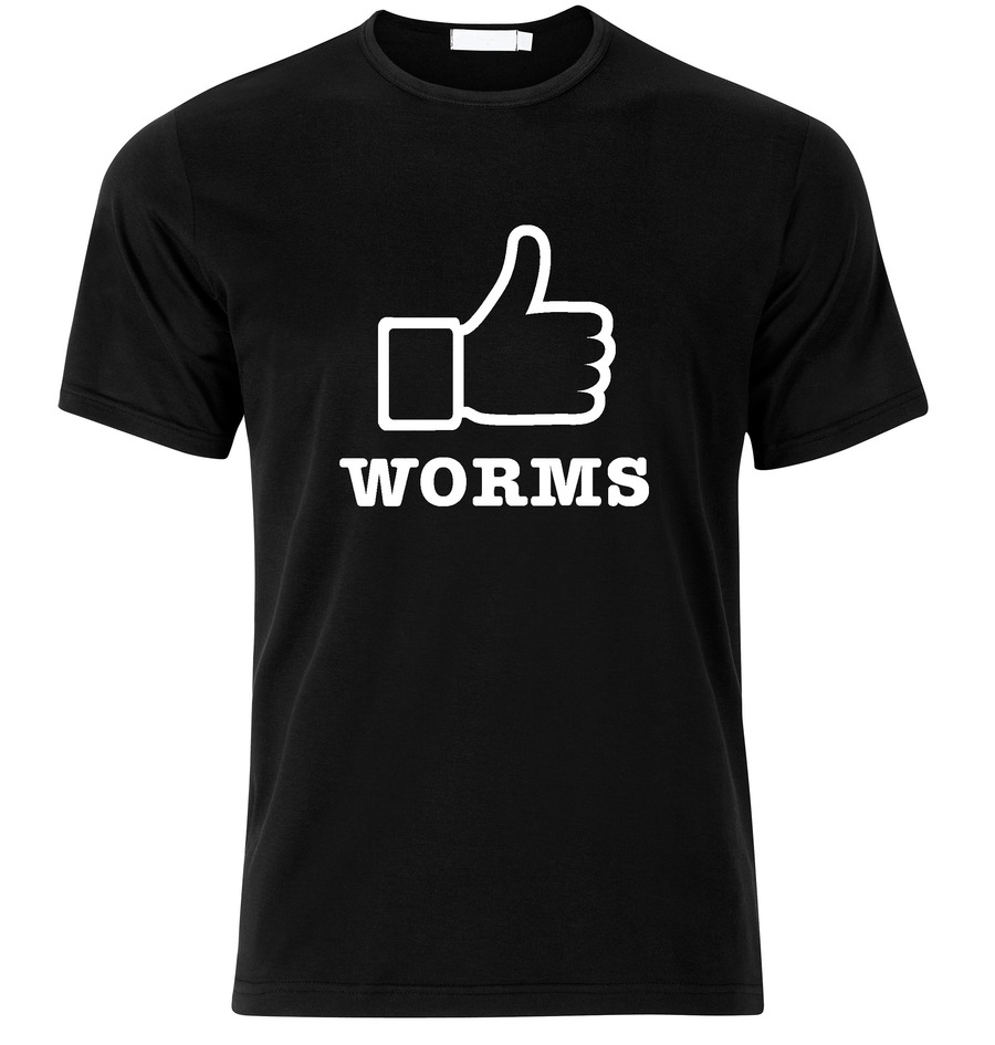 T-Shirt Worms Like it